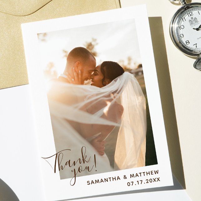 Tarjeta de agradecimiento al Boda de fotografía Mi (Subido por el creador)
