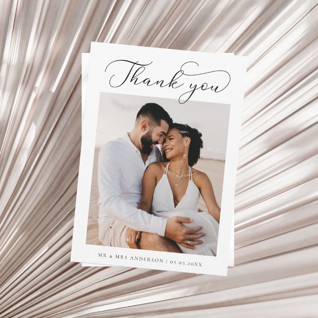 Tarjeta de agradecimiento al Boda de fotos de scri (Subido por el creador)