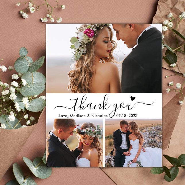 Tarjeta de agradecimiento al Boda de la colección  (Subido por el creador)