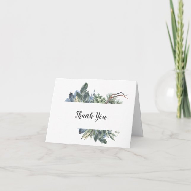 Tarjeta de agradecimiento al Boda de la vegetación (Anverso)