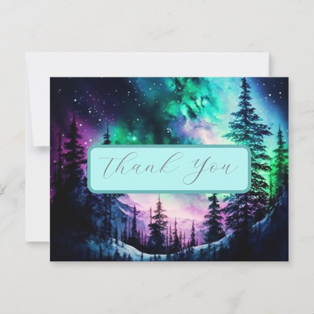 Tarjeta de agradecimiento al Boda de las Luces del (Anverso)