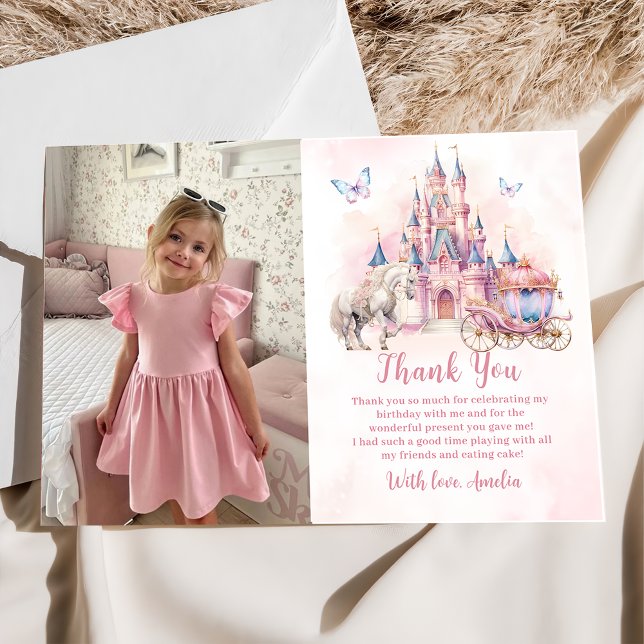 Tarjeta de agradecimiento al castillo de Princess  (Subido por el creador)