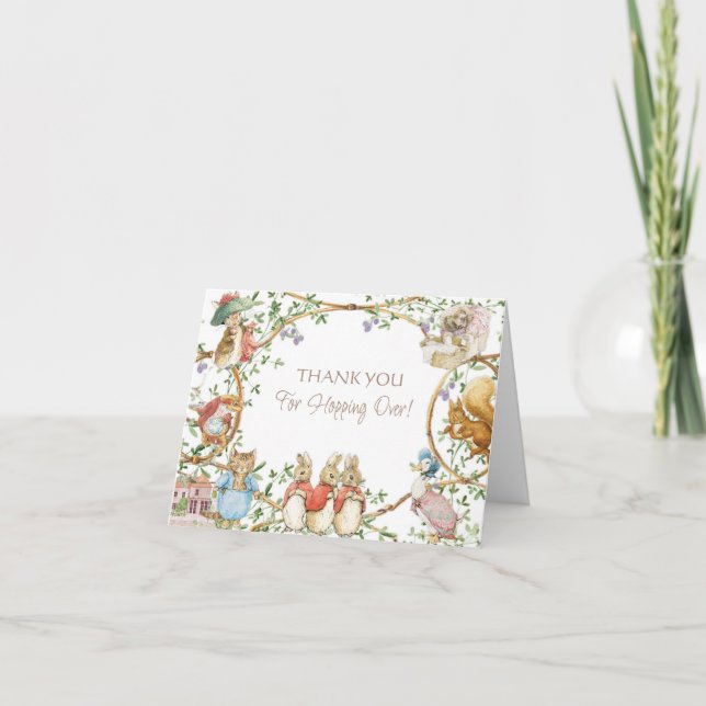 Tarjeta de agradecimiento al clásico Peter the Rab (Anverso)