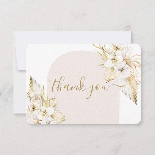 Tarjeta de agradecimiento al Desierto Bohemio (Anverso)