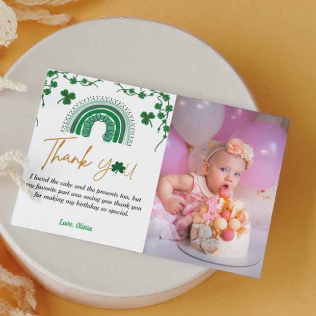 Tarjeta de agradecimiento al día de San Patrick co (Subido por el creador)