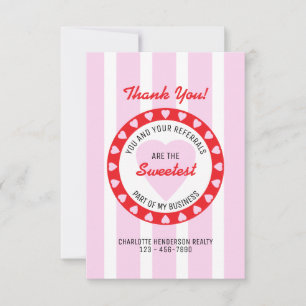 Tarjeta de agradecimiento al Día de San Valentín i