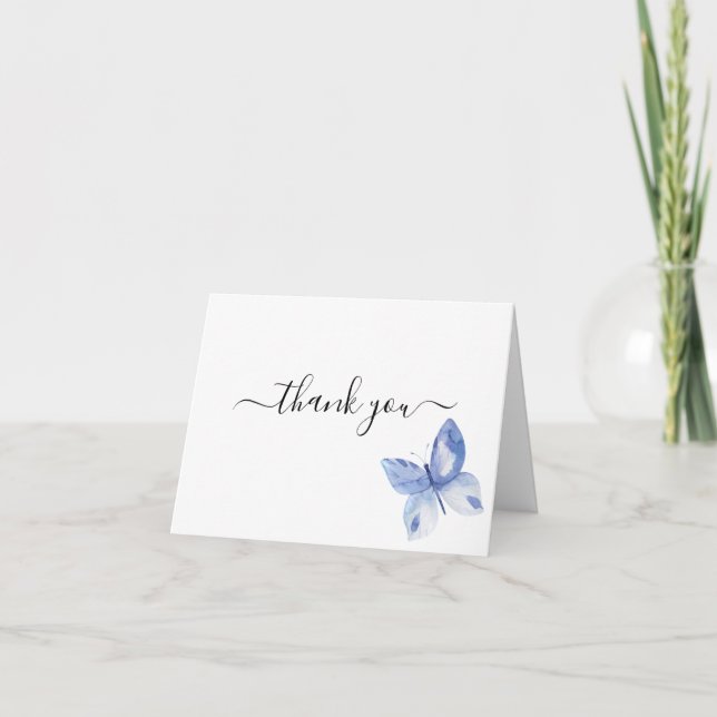 Tarjeta de agradecimiento al funeral de la maripos (Anverso)