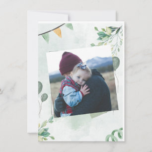 Tarjeta de agradecimiento al padre-hijo, que es mu