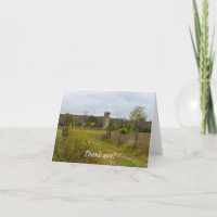 Tarjeta de agradecimiento al paisaje del Silo del