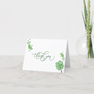 Tarjeta de agradecimiento al pequeño y pequeño Sha