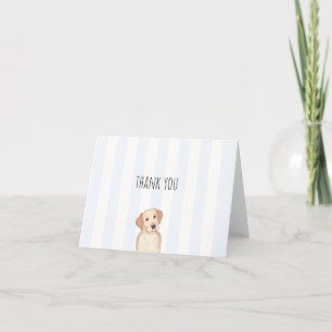 Tarjeta de agradecimiento al perro - Let's Pawty C