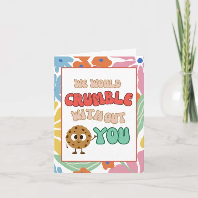 Tarjeta de agradecimiento al personal del equipo d (Anverso)