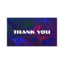 tarjeta de agradecimiento al personalizable