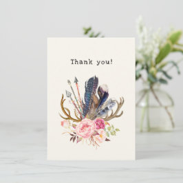 Tarjeta de agradecimiento al personalizable de dis