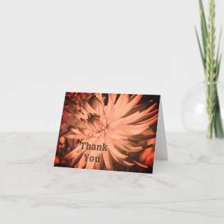 Tarjeta de agradecimiento al Personalizable de flo