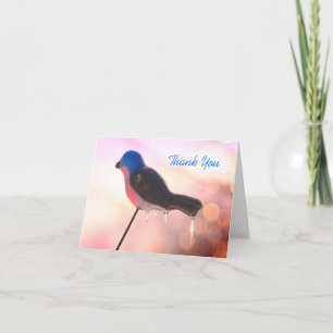 Tarjeta de agradecimiento al Personalizable de inv