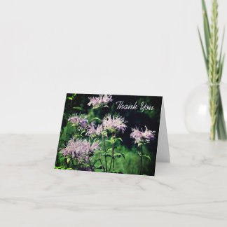 Tarjeta de agradecimiento al Personalizable Purple