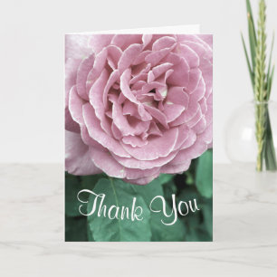 Tarjeta de agradecimiento al Personalizable rosa