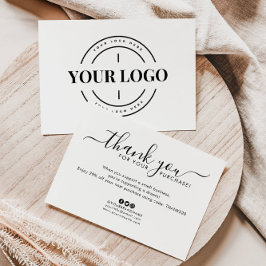 Tarjeta de agradecimiento al Personalizado de la c