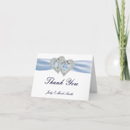 Tarjeta de agradecimiento al personalizado Ice Blu