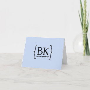 Tarjeta de agradecimiento al Personalizado Minimal