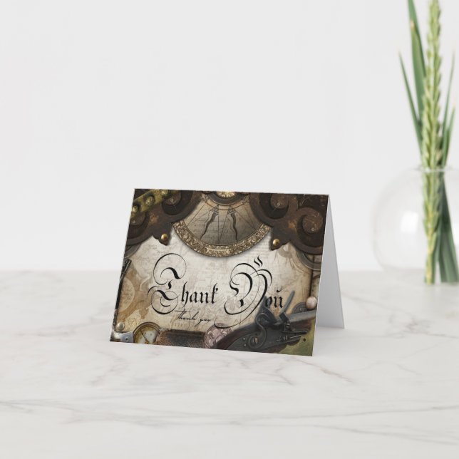 Tarjeta de agradecimiento al Pirata del Viejo Mund (Anverso)