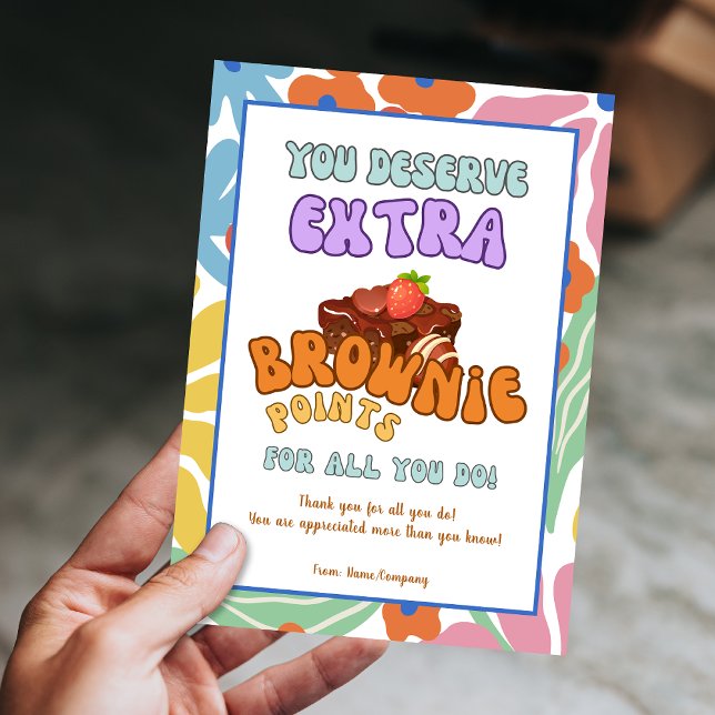 Tarjeta de agradecimiento al profesor de divertida (Fun Teacher Volunteer Colleague Thank You Card)
