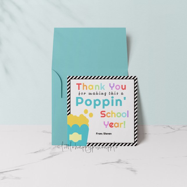 Tarjeta de agradecimiento al profesor de Popcorn T (Subido por el creador)