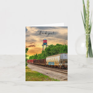 Tarjeta de agradecimiento al Punk de vapor urbano