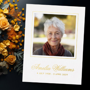 Tarjeta de agradecimiento al Relieve metalizado de