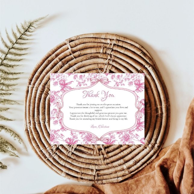 Tarjeta de agradecimiento al té con flores silvest (Subido por el creador)