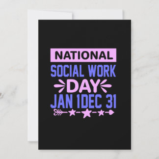 Tarjeta de agradecimiento al trabajador social