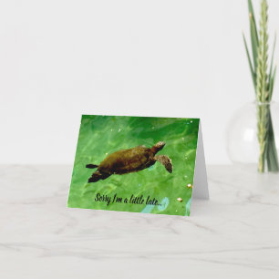 Tarjeta De Agradecimiento Alargado