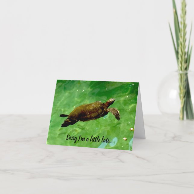 Tarjeta De Agradecimiento Alargado (Anverso)