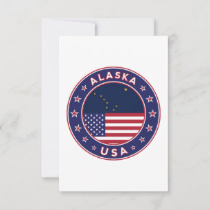 Tarjeta De Agradecimiento Alaska