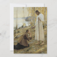 Albert Edelfelt - Cristo y María Magdalena