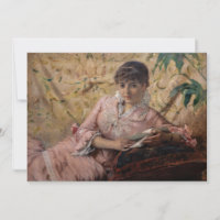 Albert Edelfelt - The Reading Parisienne