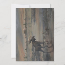 Tarjeta De Agradecimiento Alce Majestuoso