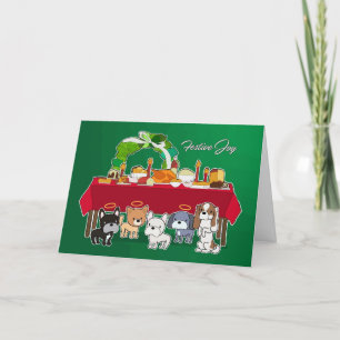 Tarjeta De Agradecimiento Alegría festiva