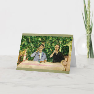 Tarjeta De Agradecimiento Alegrías (en 10 otros idiomas)