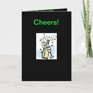 Tarjeta De Agradecimiento Alegrías - una celebración de la amistad