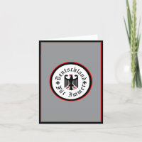 Alemania/Deutschland Forever/cruz de águila negra/