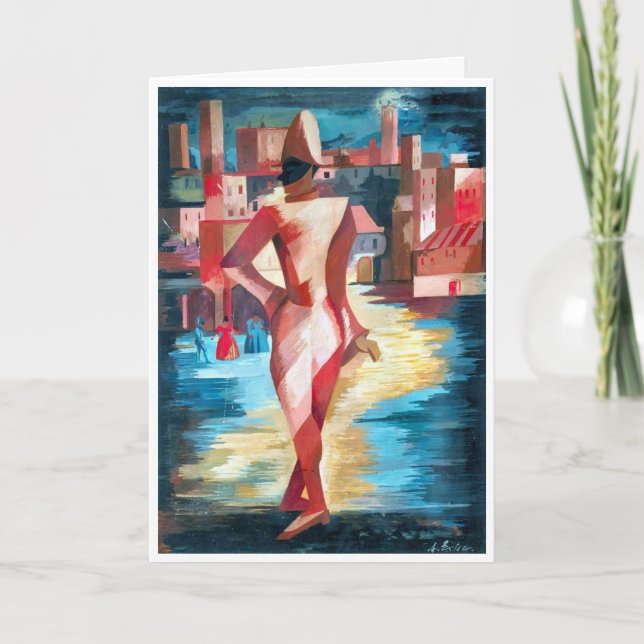 Tarjeta De Agradecimiento Alexandra Exter (Anverso)