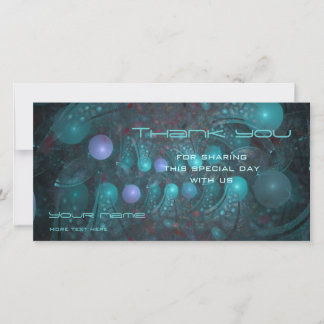Tarjeta De Agradecimiento Alien Skin 001