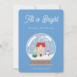 Tarjeta De Agradecimiento All is bright