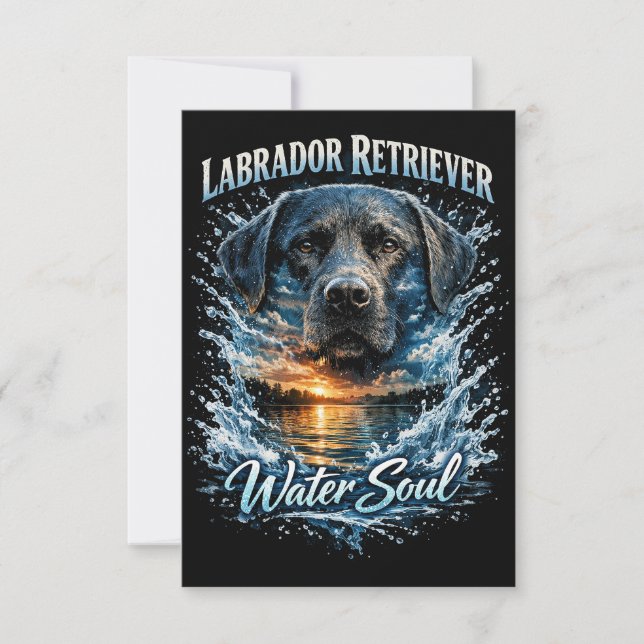 Tarjeta De Agradecimiento Alma de Agua (Anverso)