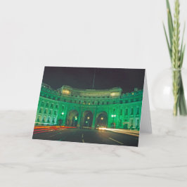 Tarjeta De Agradecimiento Almirantazgo Arch Trafalgar Square London