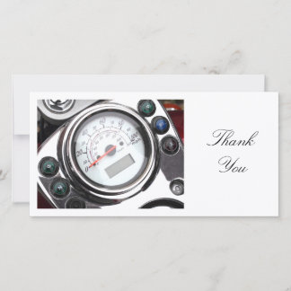 Tarjeta De Agradecimiento Altavoz de motocicleta - Gracias