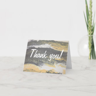 Tarjeta De Agradecimiento "Amantes suaves y sueños pastel"