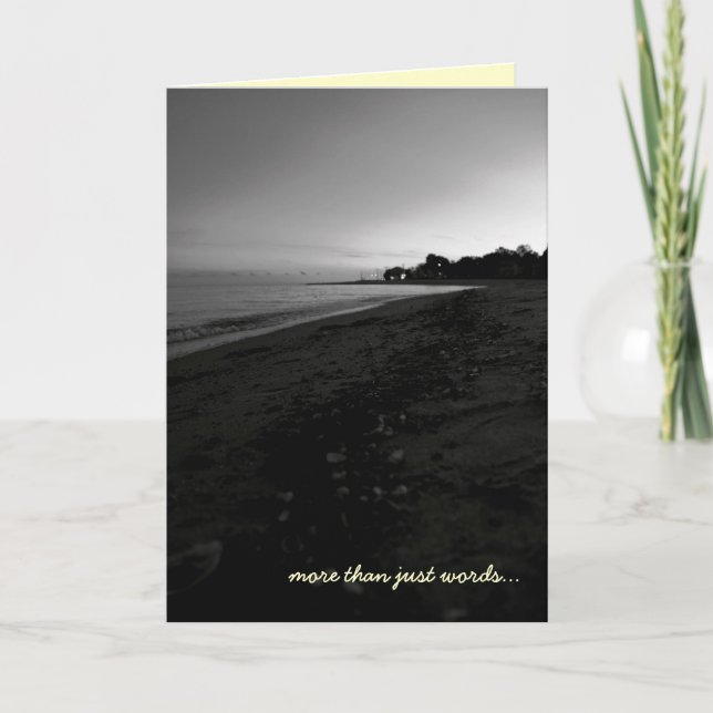 Tarjeta De Agradecimiento Amar a un diabético (poema de Katherine Marple) (Anverso)